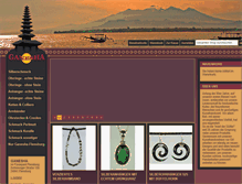 Tablet Screenshot of ganesha-flensburg.de
